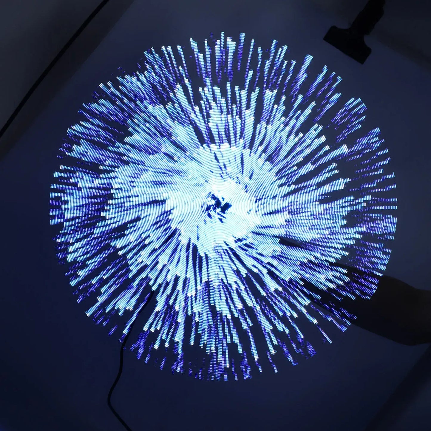 3D Hologram Fan 224 LED Light