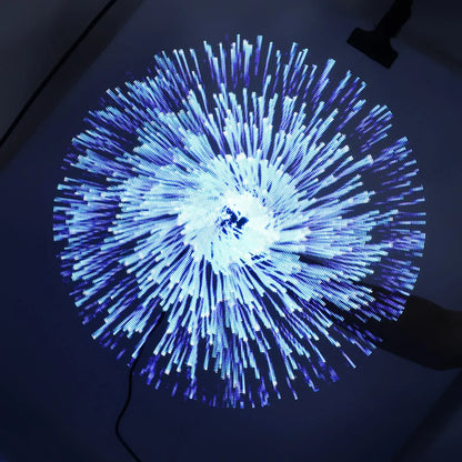 3D Hologram Fan 224 LED Light
