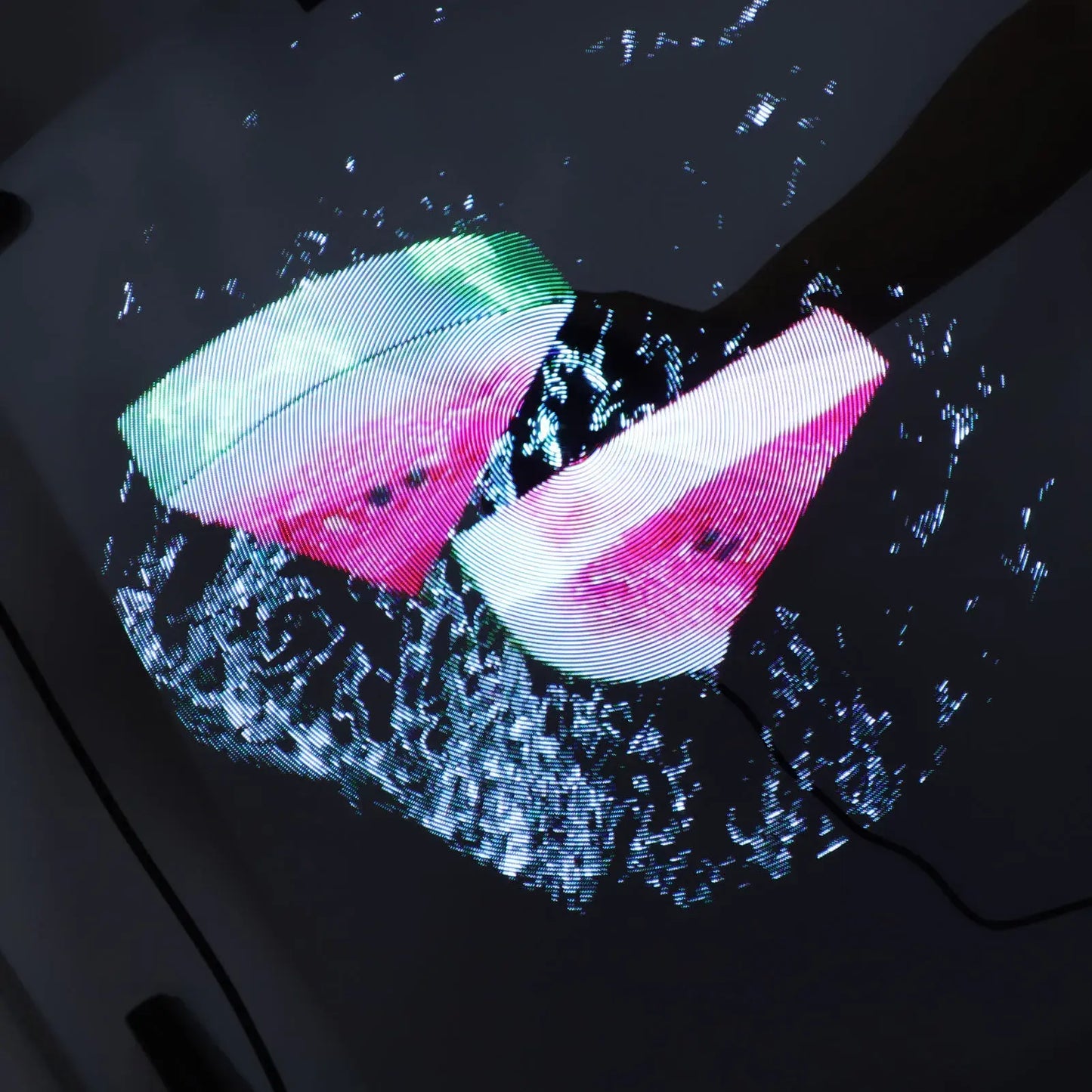 3D Hologram Fan 224 LED Light