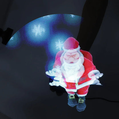 3D Hologram Fan 224 LED Light