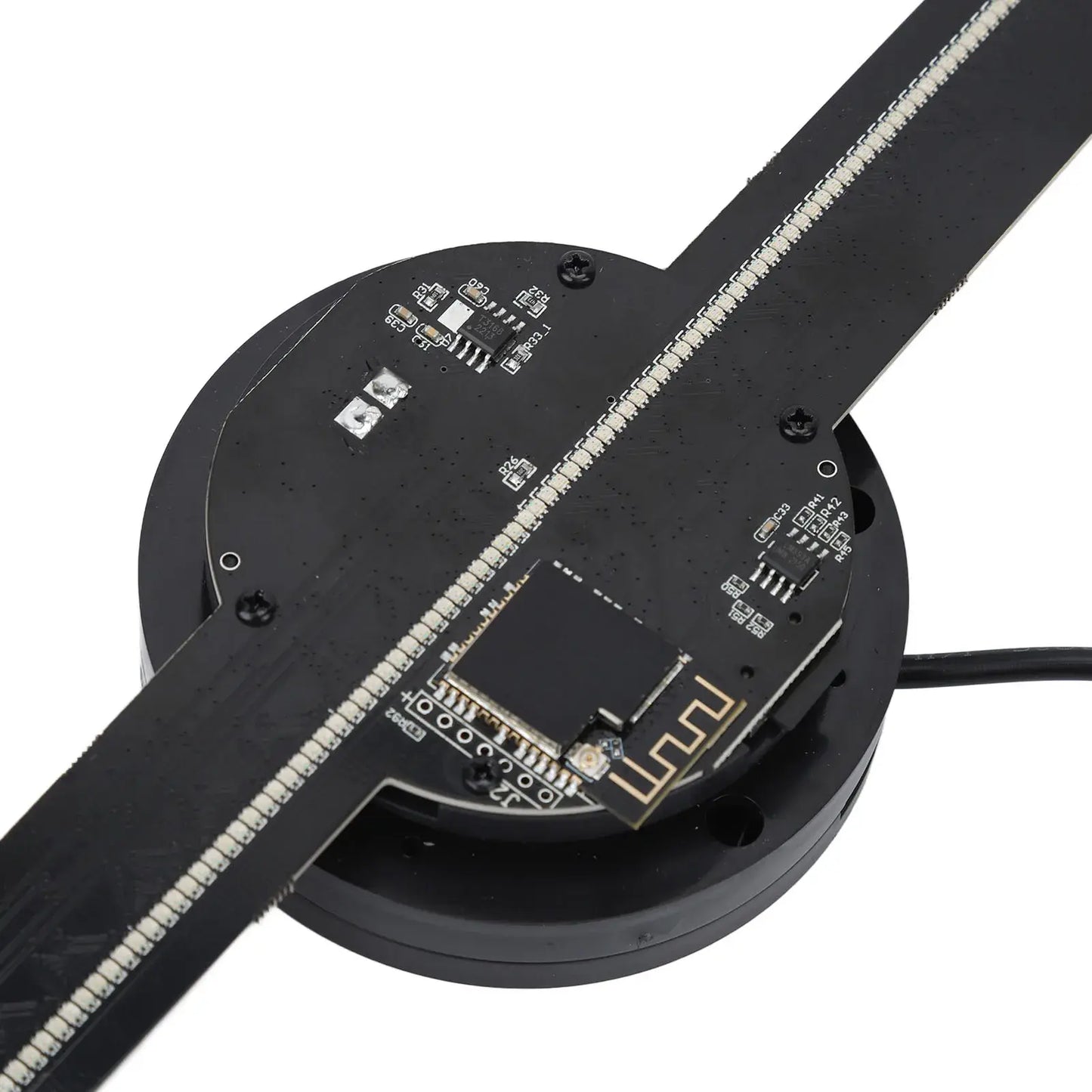 3D Hologram Fan 224 LED Light