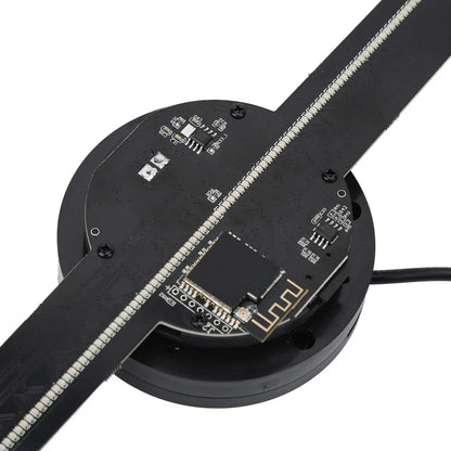 3D Hologram Fan 224 LED Light