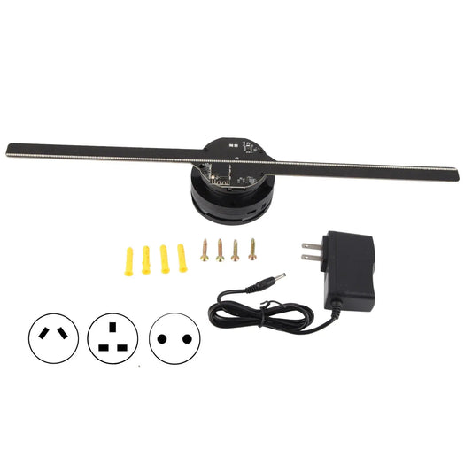 3D Hologram Fan 224 LED Light